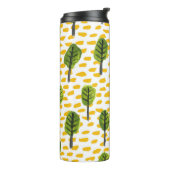 Bouteilles Isothermes Motif Naïve Green Black Tree (Tourné sur la gauche)