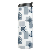 Bouteilles Isothermes Motif nautique (Tourné sur la gauche)