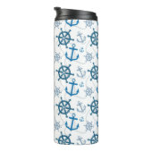 Bouteilles Isothermes motif nautique (Tourné sur la droite)