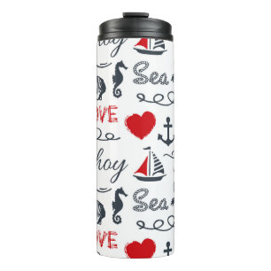 Bouteilles Isothermes Motif nautique sans voile