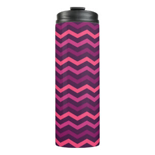 Bouteilles Isothermes Motif Neon Sunset Chevron