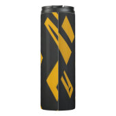 Bouteilles Isothermes Motif Noir Et Jaune (Dos)