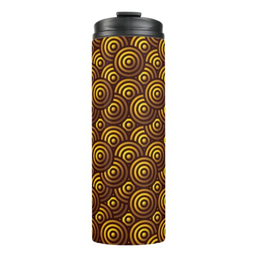 Bouteilles Isothermes Motif Or sans faille (Devant)