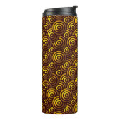 Bouteilles Isothermes Motif Or sans faille (Tourné sur la gauche)