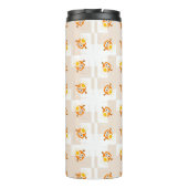 Bouteilles Isothermes Motif orange d'illustration de hibou (Dos)