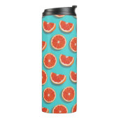 Bouteilles Isothermes Motif orange juteux doux (Tourné sur la gauche)