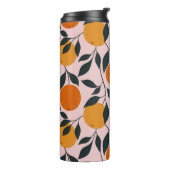 Bouteilles Isothermes Motif orange vibrant (Tourné sur la gauche)