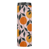 Bouteilles Isothermes Motif orange vibrant (Dos)