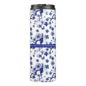 Bouteilles Isothermes Motif oriental de branche du monogramme | Sakura (Dos)