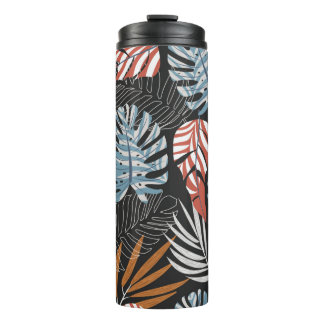 Bouteilles Isothermes Motif original et transparent avec des plantes lum