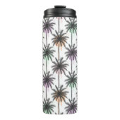 Bouteilles Isothermes Motif Paint Drop Palm Tree (Devant)