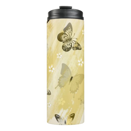 Bouteilles Isothermes Motif papillon 10 (Devant)