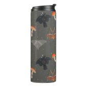 Bouteilles Isothermes Motif papillon de la teigne de champignon (Tourné sur la gauche)