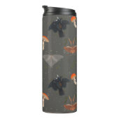 Bouteilles Isothermes Motif papillon de la teigne de champignon (Tourné sur la droite)