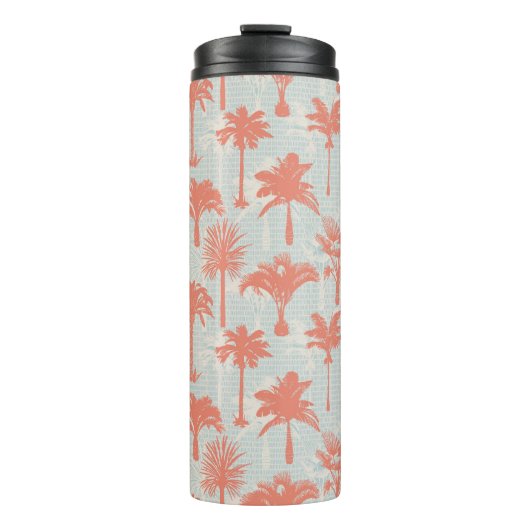 Bouteilles Isothermes Motif Pastel Palm Tree (Devant)