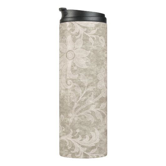 Bouteilles Isothermes Motif Pastel Pearl Damask (Tourné sur la droite)