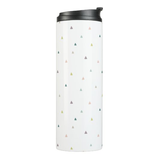 Bouteilles Isothermes Motif Pastel Triangle (Tourné sur la gauche)