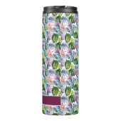 Bouteilles Isothermes Motif peint à la main de cactus d'aquarelle (Dos)