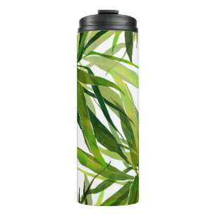 Bouteilles Isothermes Motif peint à la main Feuille de palme