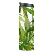 Bouteilles Isothermes Motif peint à la main Feuille de palme (Tourné sur la droite)