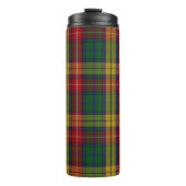 Bouteilles Isothermes Motif Plaid Buchanan Clan Tartan (Devant)