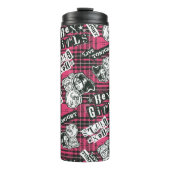 Bouteilles Isothermes Motif Plaid Des Filles Hex (Devant)