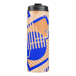 Bouteilles Isothermes Motif Pop Art sans soudure. Texture couleur Abstra