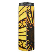 Bouteilles Isothermes Motif radial Sunburst Jaune (Dos)