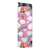 Bouteilles Isothermes Motif Rainbow Powerpuff Girls et Donny (Tourné sur la droite)