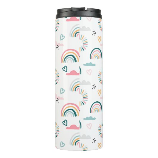 Bouteilles Isothermes Motif Rainbows & Hearts (Dos)