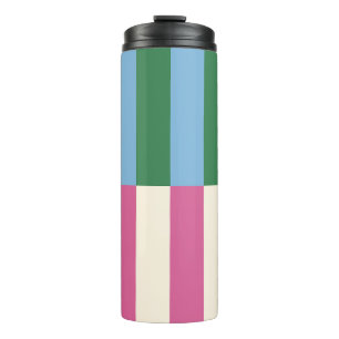 Bouteilles Isothermes Motif rayé vertical coloré