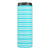 Bouteilles Isothermes Motif Rayures Bleu Blanc (Dos)