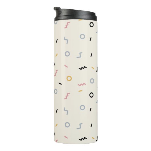 Bouteilles Isothermes Motif Retro Squiggle (Tourné sur la droite)