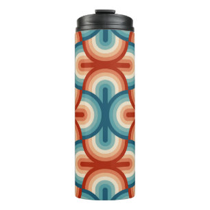Bouteilles Isothermes Motif Retro Summer Rainbow Stripes