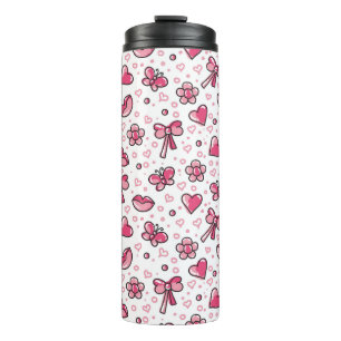 Bouteilles Isothermes motif romantique