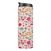 Bouteilles Isothermes Motif romantique coloré (Tourné sur la droite)