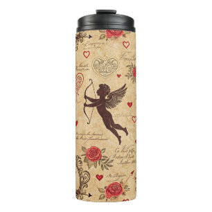Bouteilles Isothermes Motif romantique de vintage Cupid (10)
