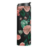 Bouteilles Isothermes Motif rose (Tourné sur la gauche)