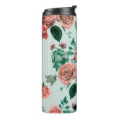 Bouteilles Isothermes Motif rose (Tourné sur la gauche)