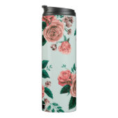 Bouteilles Isothermes Motif rose (Tourné sur la droite)