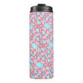 Bouteilles Isothermes Motif rose Chido d'Axolotl de Chibi (Devant)