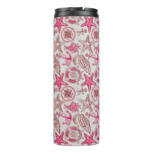 Bouteilles Isothermes Motif rose de mer (Dos)