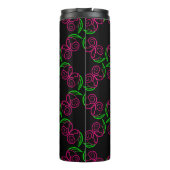 Bouteilles Isothermes Motif Rose double rose chaud (Dos)