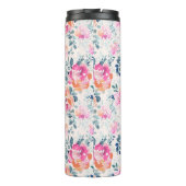 Bouteilles Isothermes Motif rose et Turquoise (Dos)