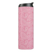 Bouteilles Isothermes Motif rose Paisley (Tourné sur la gauche)