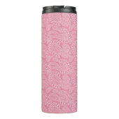 Bouteilles Isothermes Motif rose Paisley (Dos)