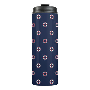 Bouteilles Isothermes Motif rouge et blanc de balise