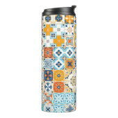 Bouteilles Isothermes Motif sans couture avec carrelage portugais. infec (Tourné sur la gauche)