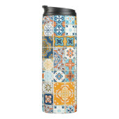 Bouteilles Isothermes Motif sans couture avec carrelage portugais. infec (Tourné sur la droite)