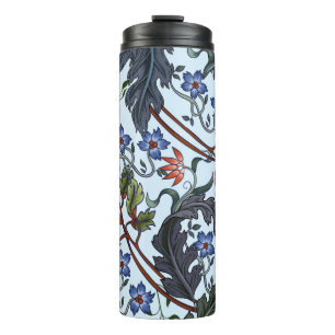 Bouteilles Isothermes Motif sans couture avec fleurs dans le style art d